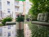 Blick ins Garten und Auenwald Hotel Aussenansicht