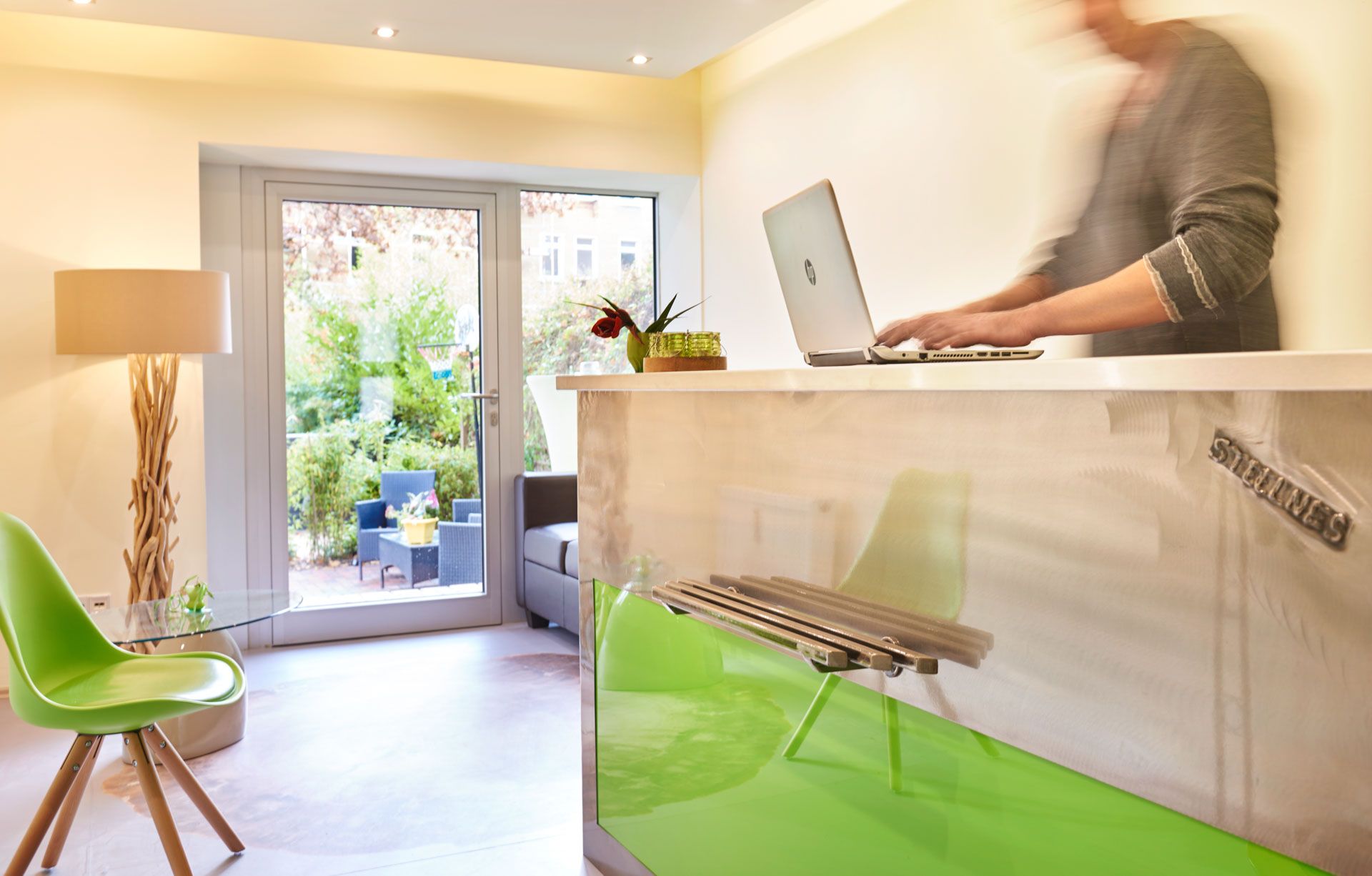 Auenwald Hotel Rezeption